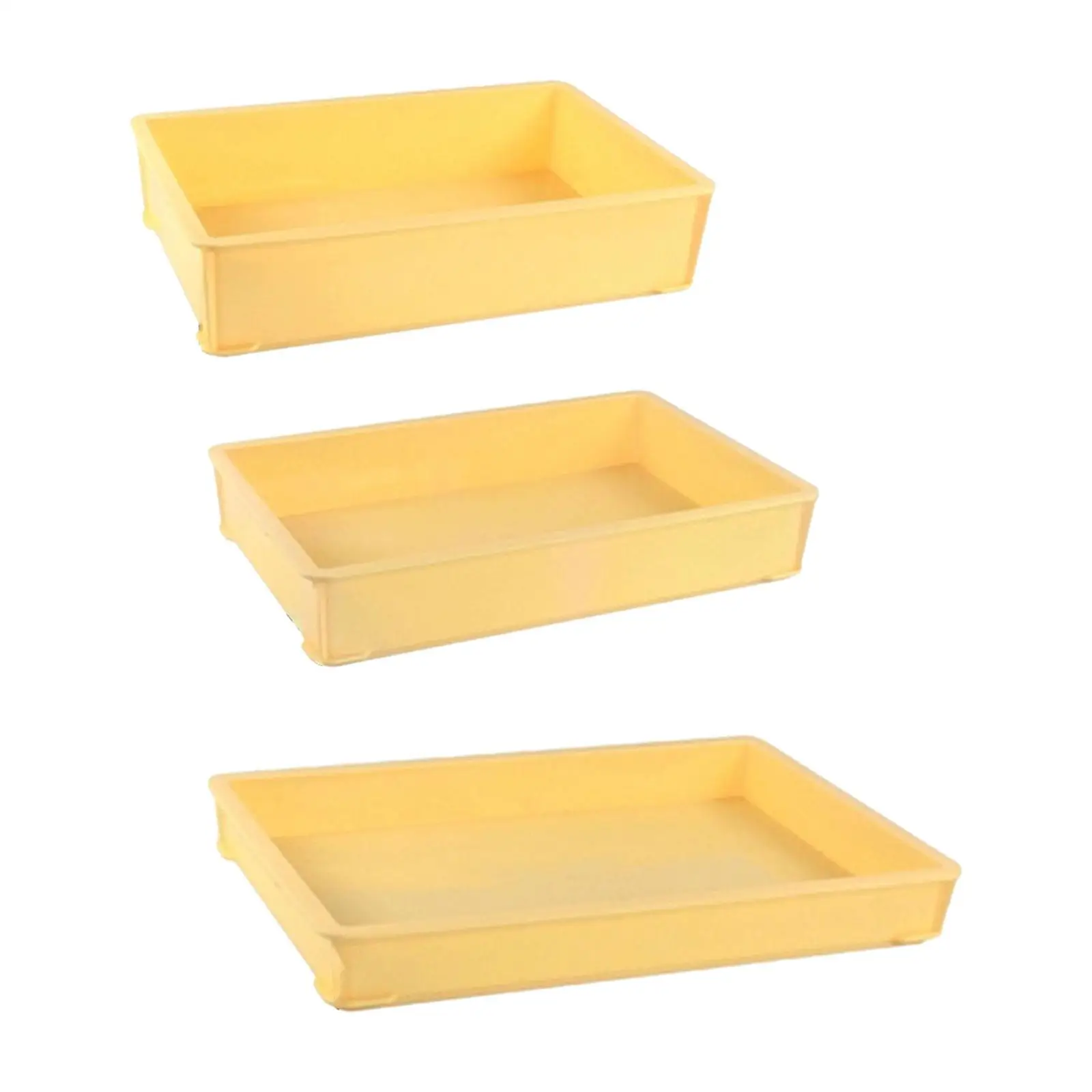 

Pizza Dough Fermentation Container Easy to Store Space Saving Utility Thickened Practical Pizza Case for Restaurant Home Cabinet