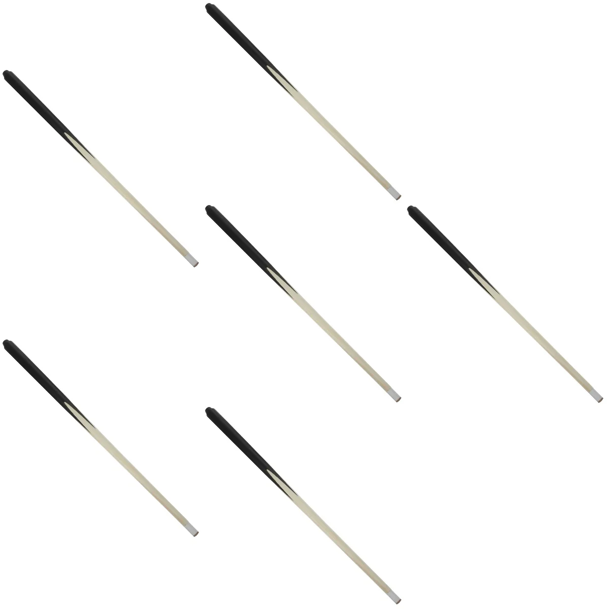 

6pcs 6 Pieces Short Cue Pool Billiard Mini Stick Wood Childrens Cues Billard Queue