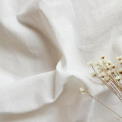 50x150cm White Cotton Lining Fabric For DIY Sewing Clothing Making Background Accessories Cotton Fabric