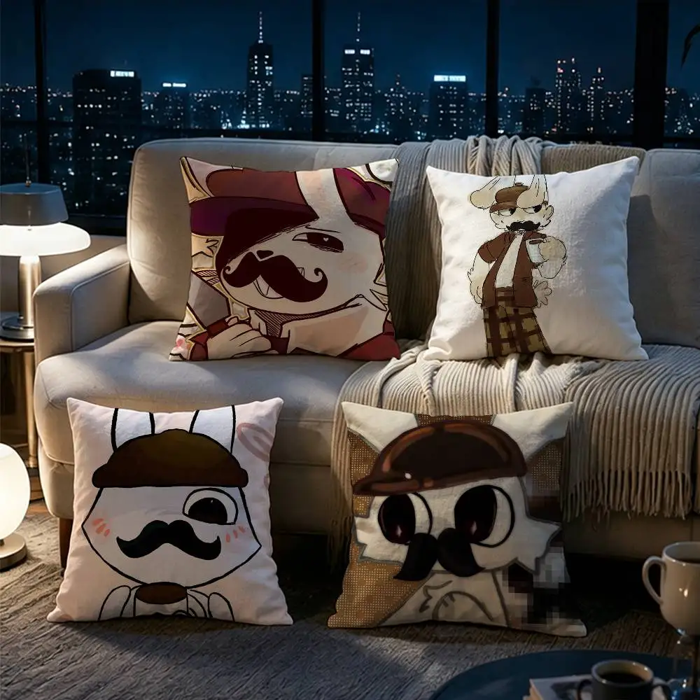Game Animal Hospital Barney Pillow cover gift High definition digital printing,Surprise  vivid pattern Household.