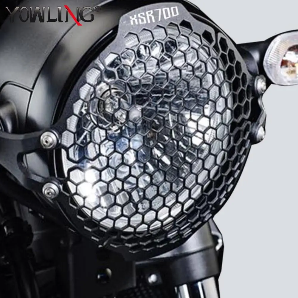 

For Yamaha XSR700 XSR 700 2017 2018 2019 2020 Motorcycle Accessories Headlight Head Light Guard Protector Grille Cover