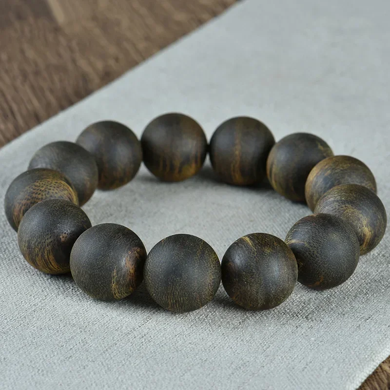 Wholesale submerged type Vietnam White Kyara 16/18mm agarwood MEN'S high fat amusement article bracelet