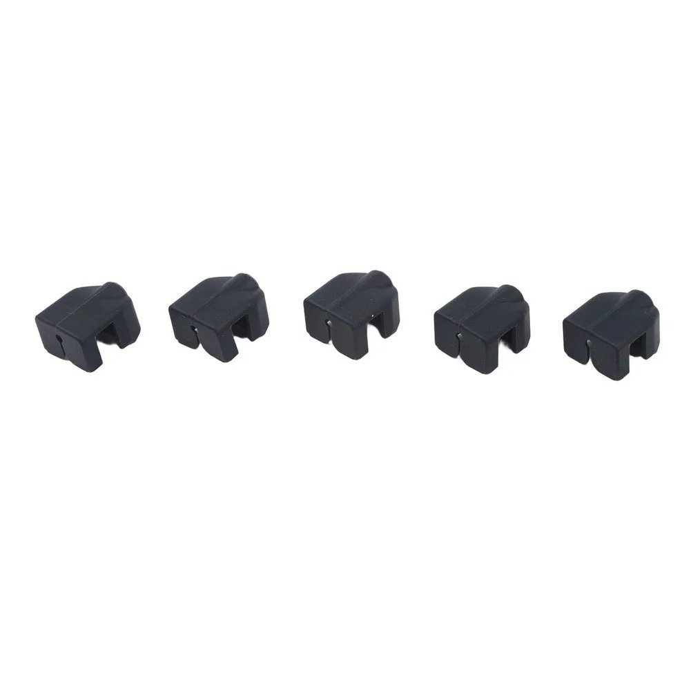 6 Pack 20x25mm Silicone Nozzle Socks for FLASHFORGE For AD5X For 3D Printers Heat Loss Reduction Cold Air Blocking