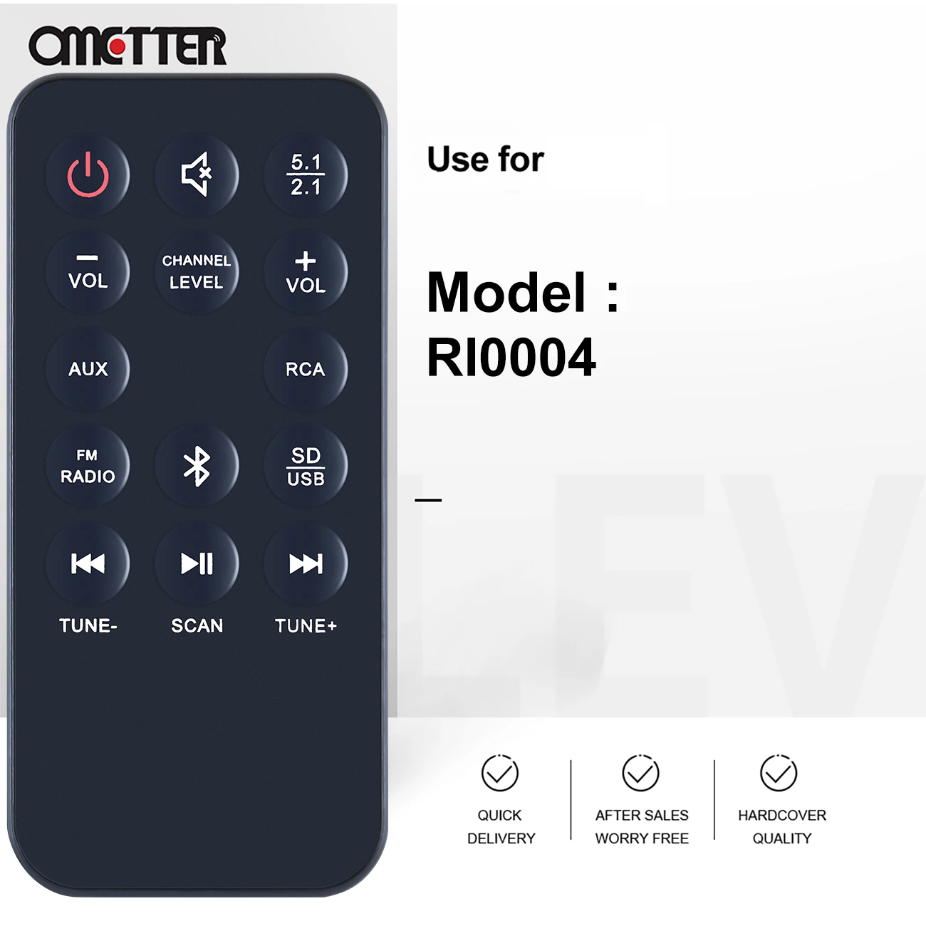 Пульт дистанционного управления RI0004 для Logitech LOGI Z607 Z606 Bluetooth 5,1 объемный звук динамик Беспроводная портативная система