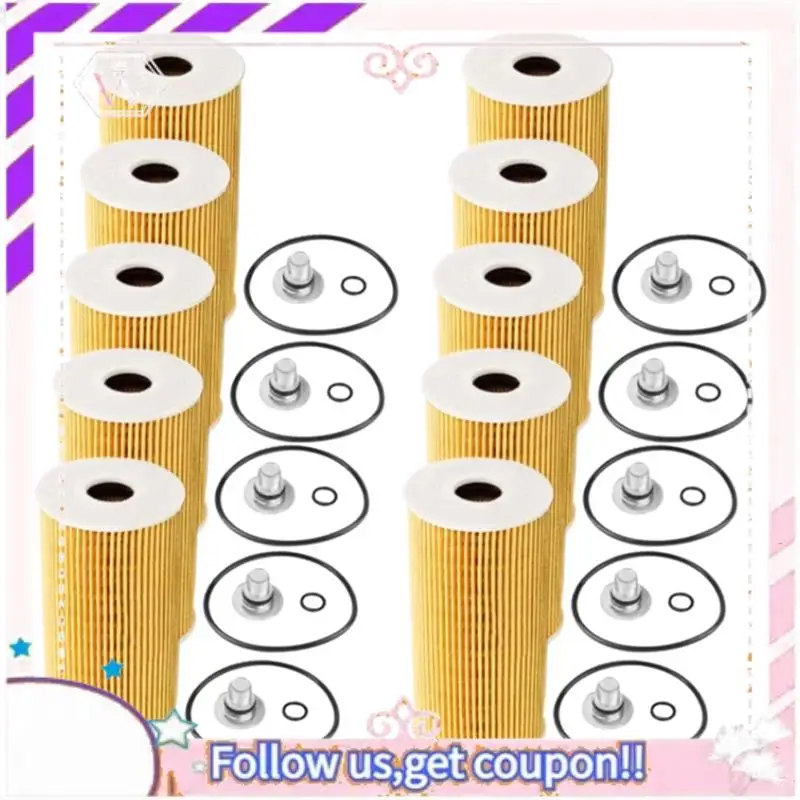 

Easy To Use 10Pcs Oil Filter 263202F000 26320-2F000 263202F100 For KIA New Sorento 2.0T Hyundai Ix35