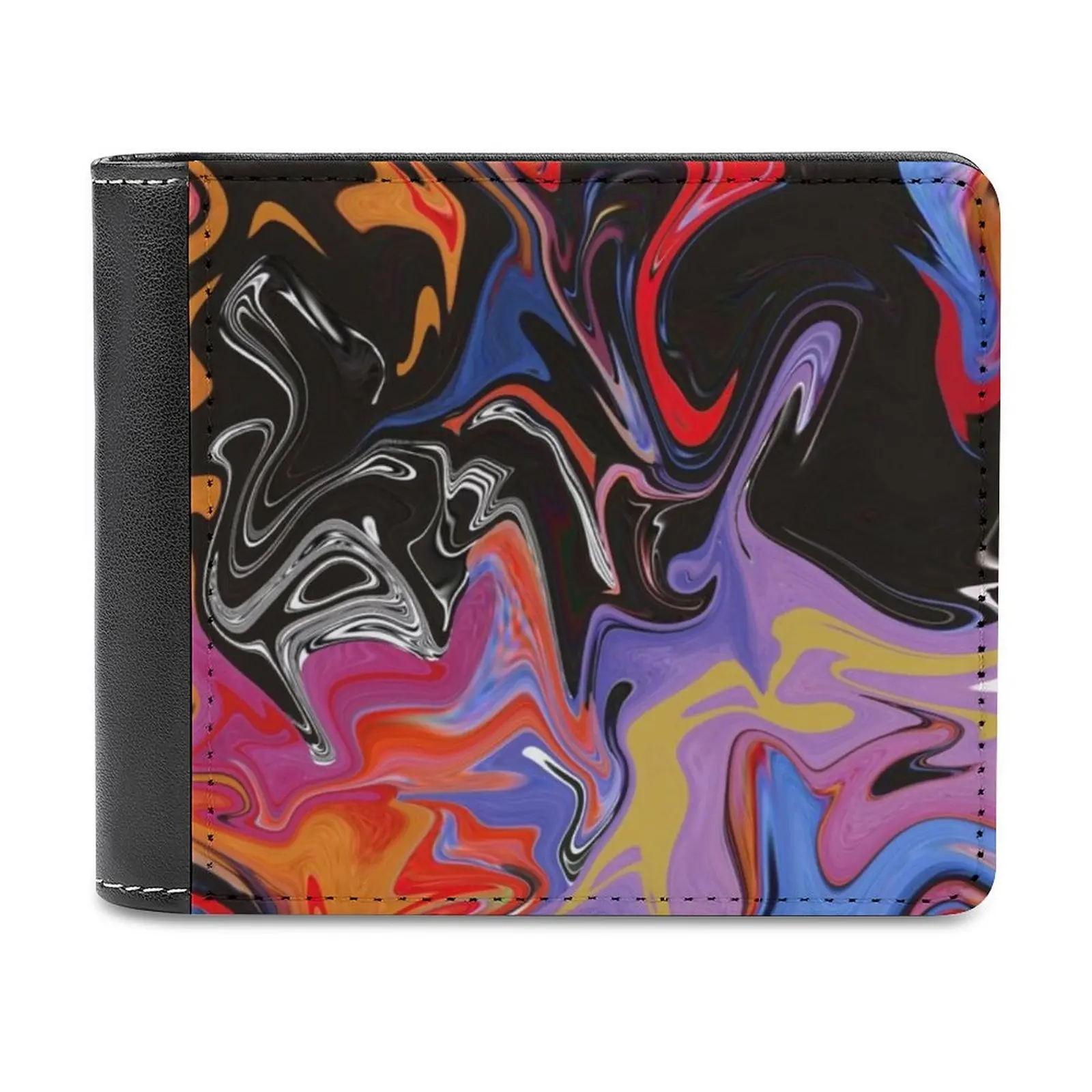 5Sos Inspired Marble Effect Pattern Fashion Credit Card Wallet Leather Wallets Personalized Wallets For Men And Women 5Sos 5