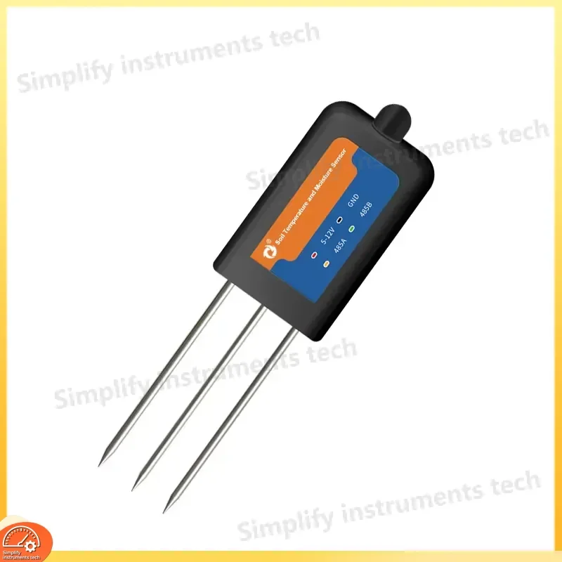 High Precision FDR Soil Moisture Sensor Temperature Humidity IoT Monitor 0-100C Environmental Agriculture Garden Smart
