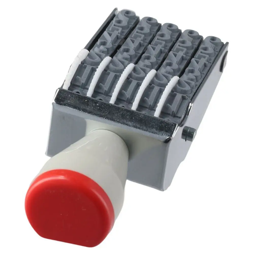 3 ,4 or 5 Digit Number Number Stamp Multi-Function Changeable Personalized Business Stamps Roller Stamps Office