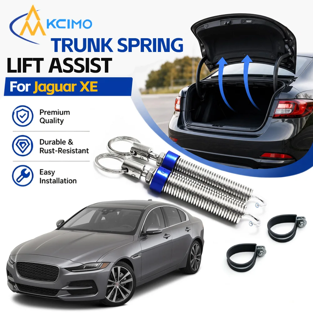 For Jaguar XE Adjustable Trunk Lid Lift Spring Kit Auto Boot Automatic Opening Tension Lifter Device Rear Tailgate Lid Parts