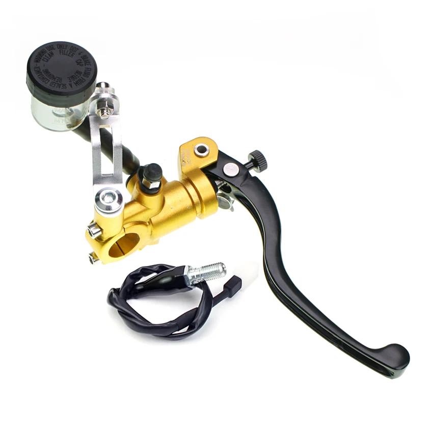 Leviers Frein & Embrayage CNC 19 RCS Radial – Pompe Maître-Cylindre Moto 22mm Universel Honda Yamaha Kawasaki Suzuki