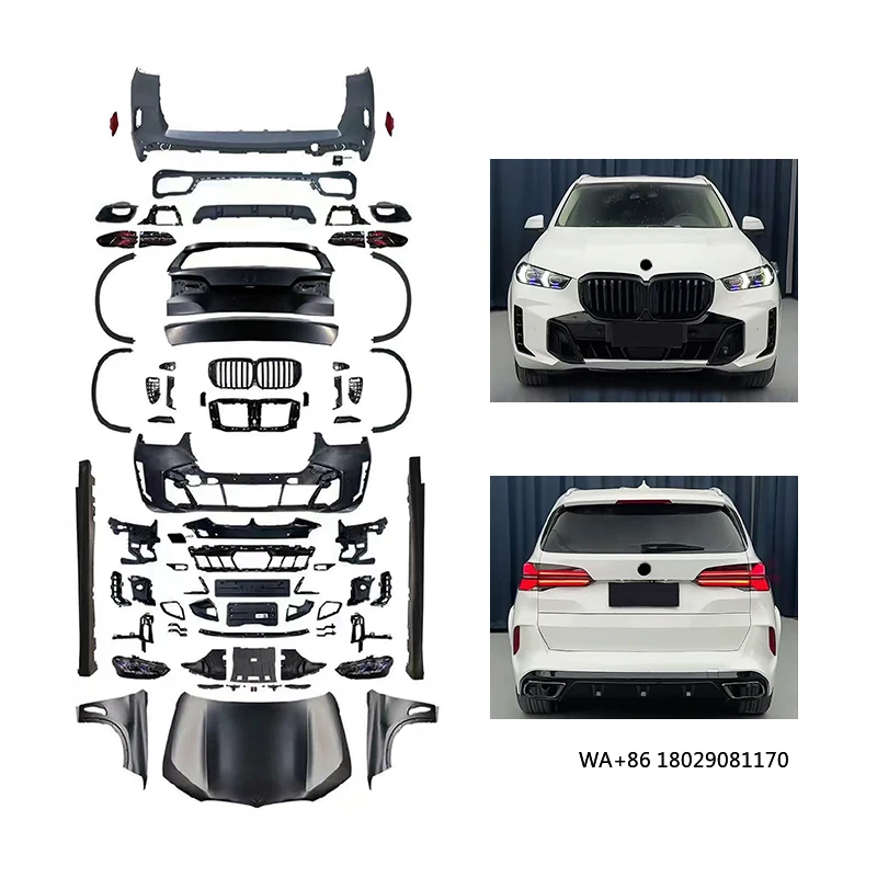 

2014-2018 for X5 F15 Body Kit with G05 Non-Destructive Front Rear Bumper Fog Light Cut-Outs MT for 2023 Later Models