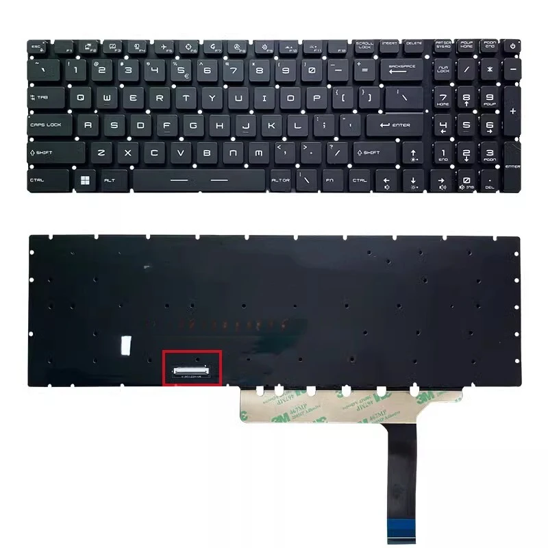 YY+New Keyboard for MSI MS-17K1 MS-17K2 MS-17K3 MS-17K4 MS-17K7 US Per-Key RGB
