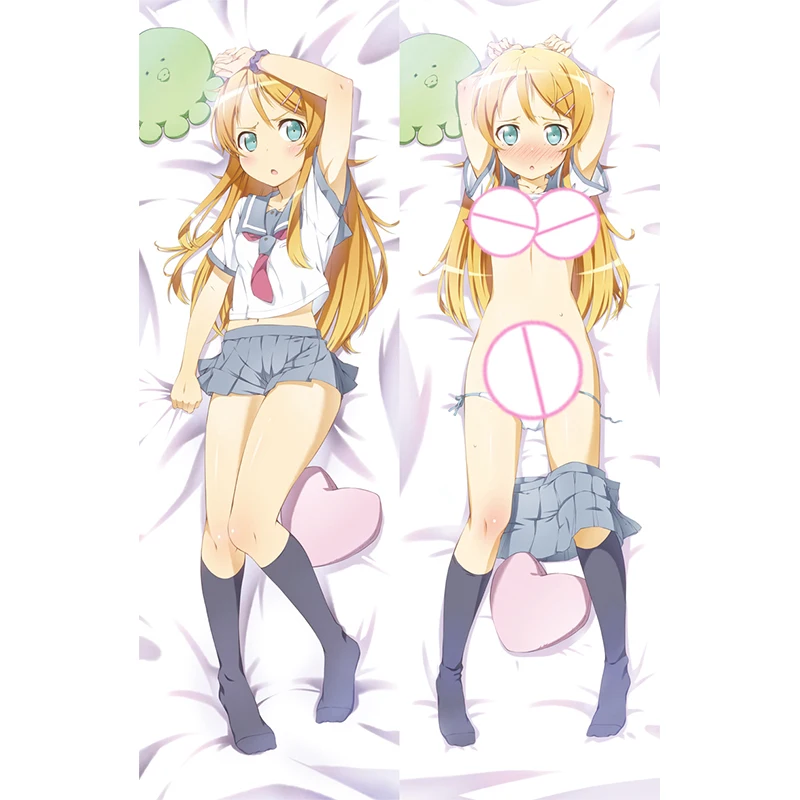 

Anime Pillow Cover Dakimakura Kirino Kousaka 2 Side Printed Hugging Body Pillowcase Cushion Cover Bedding Decor