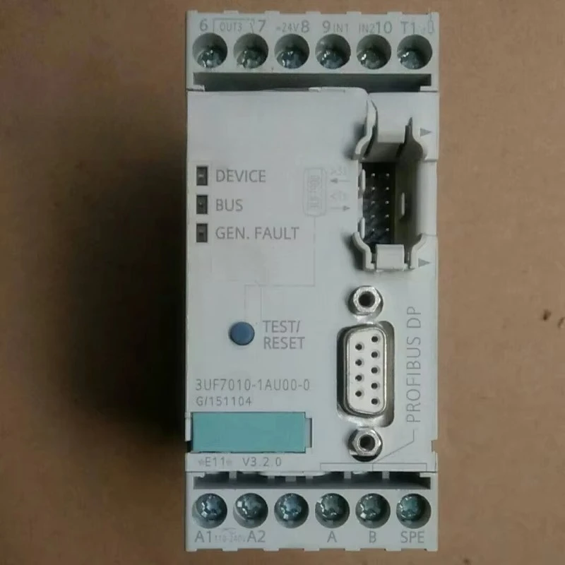 3UF7010-1AU00-0 Motor Management Control Module, PROFIBUS DP Industrial Automation Basic Unit with RS485 Communication