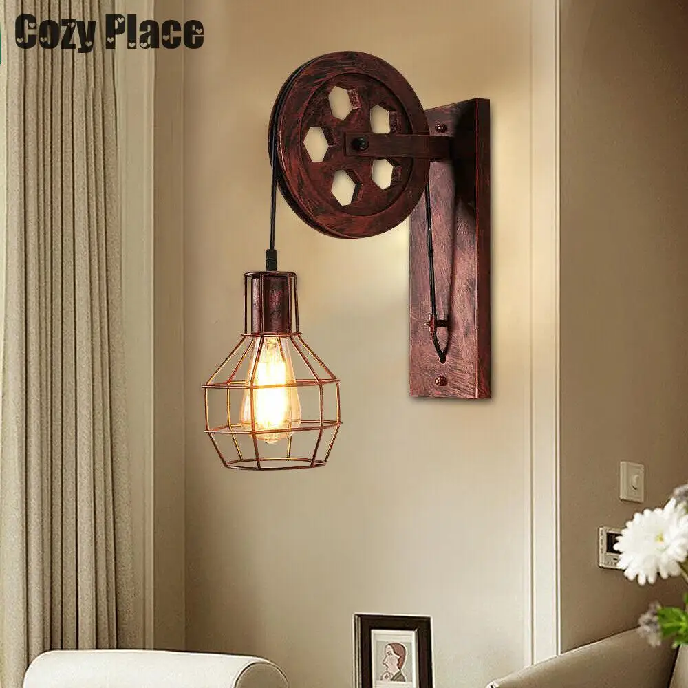 Vintage Wall Lamp LED Industrial Waterproof Light  For Corridor Yard Garden Decor Balcony Sconce Lighting Fixture Outdoor