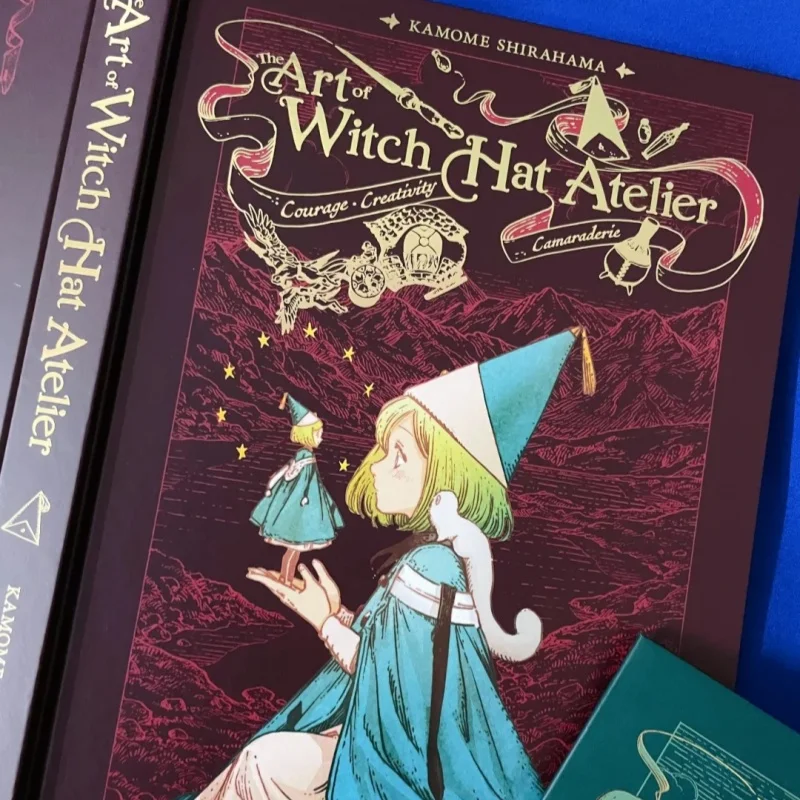 

Официальная иллюстрированная книга Witch Hat Atelier: Сборник иллюстраций аниме и манги. Коллекция для фанатов аниме и коллекционеров. Английская версия.