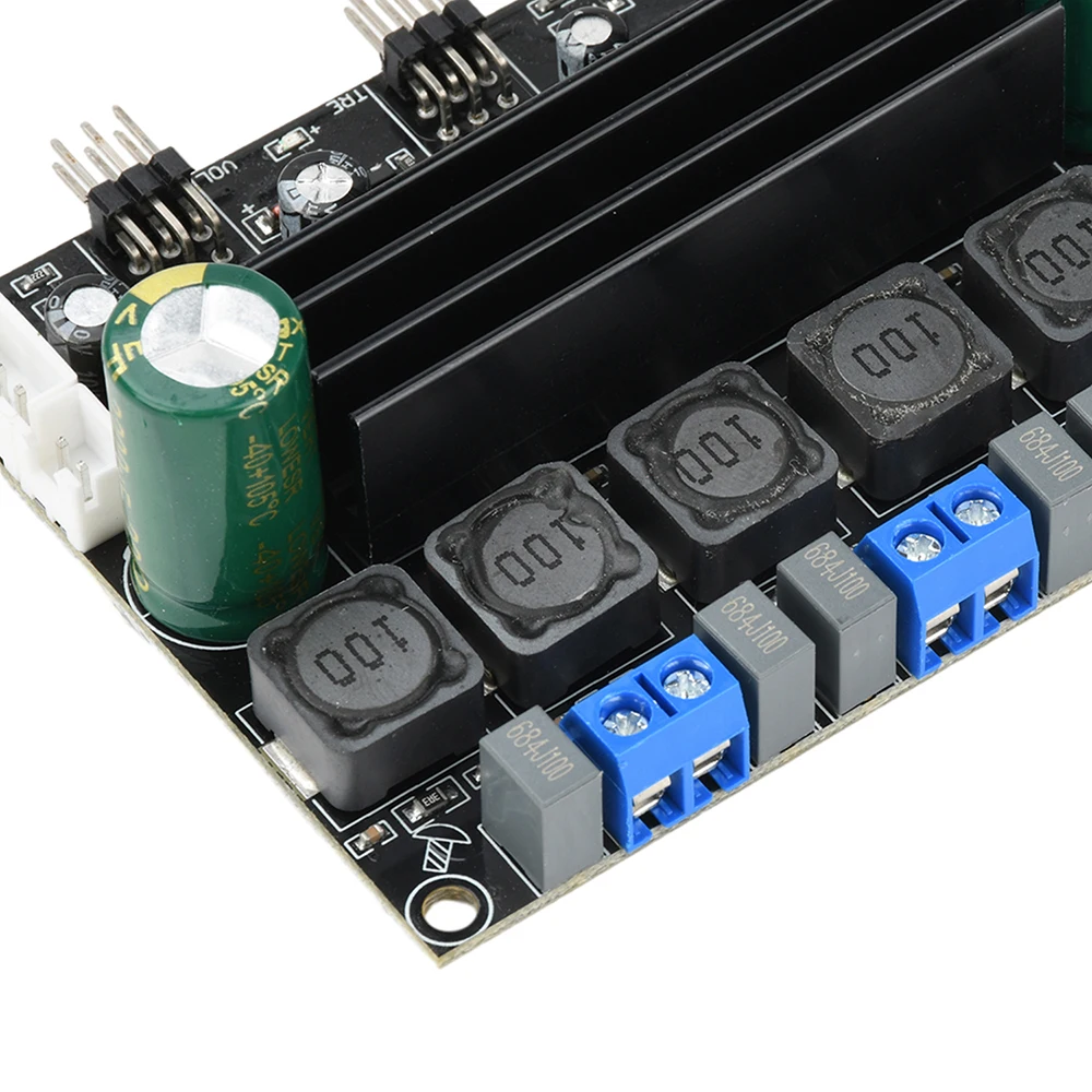 TPA3116D2 Audiophile HIFI Digital Audio Verstärkerplatine DC 10-25V Hochleistungs 50Wx2+100W 2.1 Kanal Subwoofer mit Kabel für DIY – Detail 12