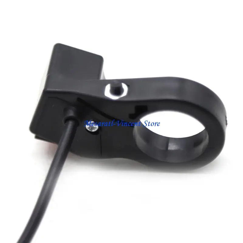 A70F Adjustable Handlebar Mount Switch Button Motorbike Speed Module Push Button 22mm 7/8in Handlebar Switch