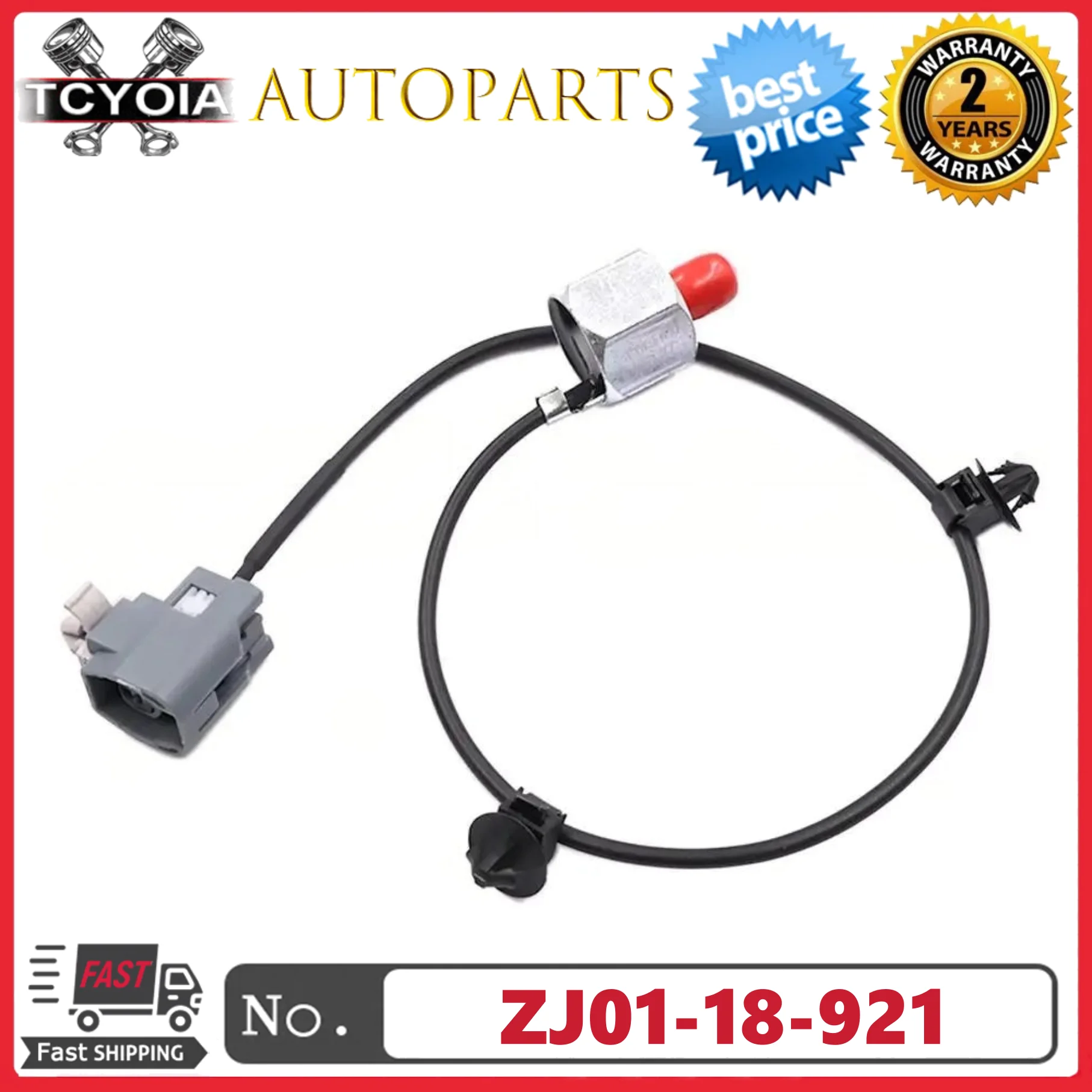 10pcs Detonation Knock Sensor ZJ01-18-921 E1T50371 For Mazda 3 5 CR19 6 1.3 2.0 2.3 Mazda6 Mazda2 Mazda3 BK 2 DE