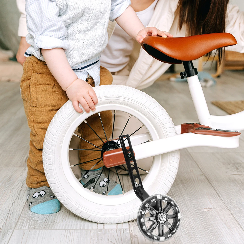 

Wear-Resistant Training Wheel Adjustable Flashing Balance Children Bike Accessories Easy Installation