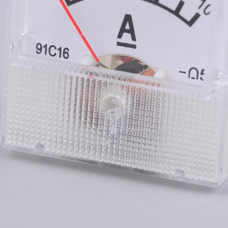 1pcs AC 150-300V DC 10-250V DC 5-75A Ammeter Mini Voltage Current Meter Tester Analog Pointer Volt Ammeter Panel Meter Tool Part