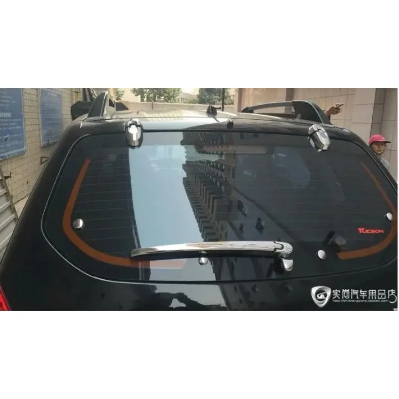 Car Accessories FOR Hyundai Tucson 2004-2006 2007-2009-2010 2011 2012 Chrome car rear wiper cover protection decorative sticker