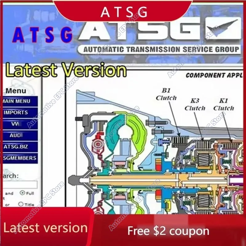 2026 hot  ATSG 2017 HOT Auto Repair Software ATSG Automatic Transmissions Service Group Repair Information Atsg Manual Diagnosti
