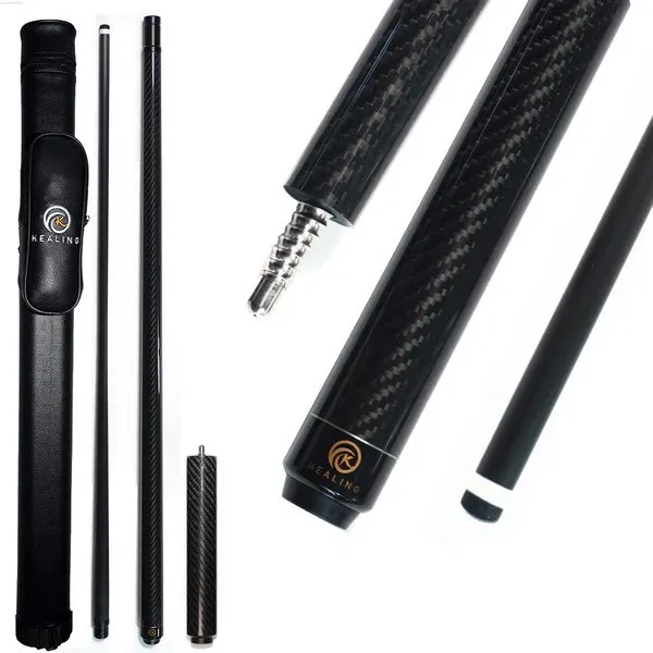 

3K саржа из углеродного волокна на заказ клубный вал 11,8 мм, регулируемый вес, высококачественный бильярдный кий, профессиональный дизайн, бильярд