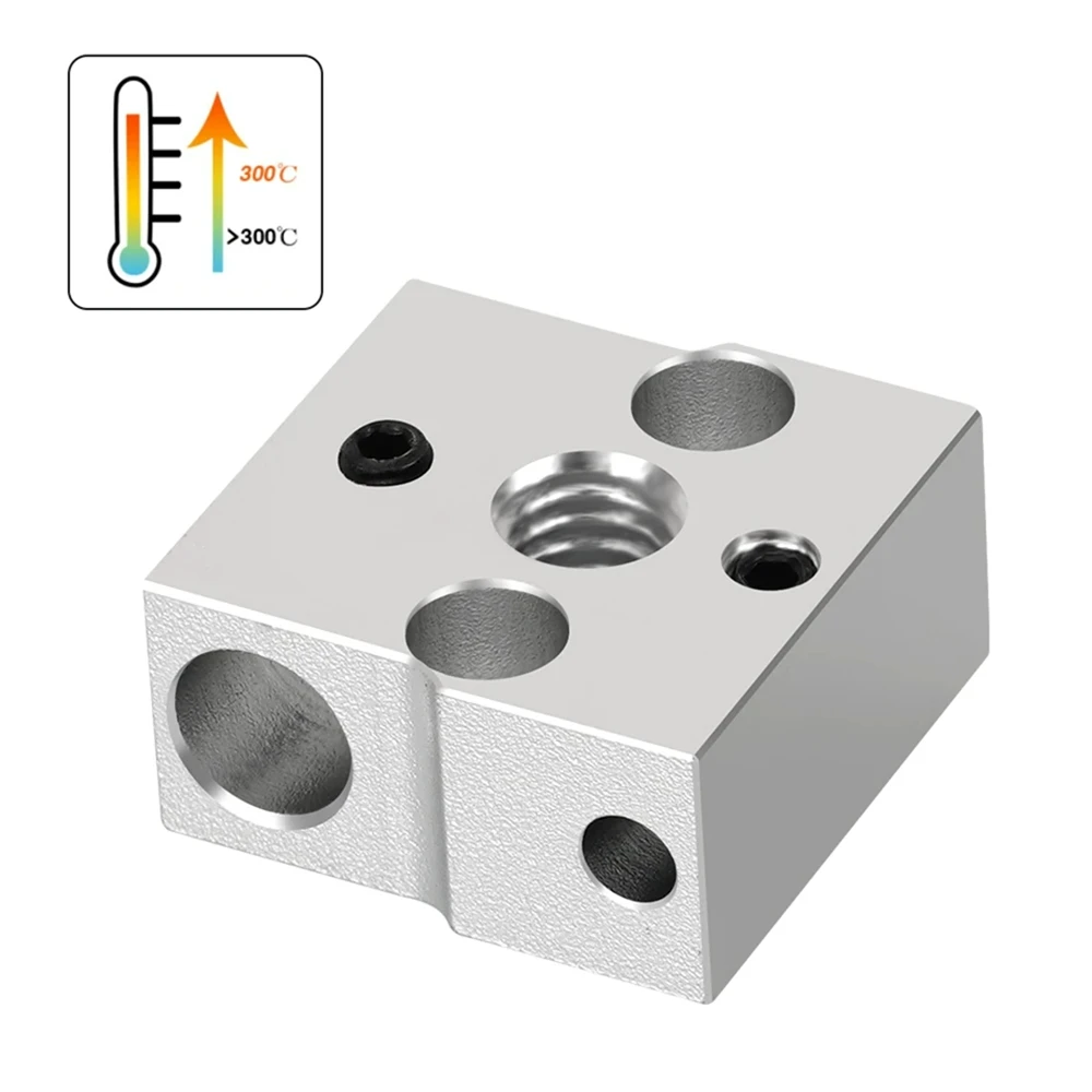 Blocco riscaldatore CR6 SE blocco termico in rame e alluminio placcato ad alta temperatura per parti della stampante 3D Creality CR-6 SE/CR 6 Max SE