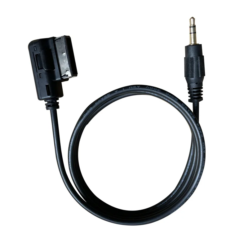 AMI to AUX IN Headphone Port Audio Input Car 3.5 Transmission Cable for Volkswagen MDI Audi Bentley