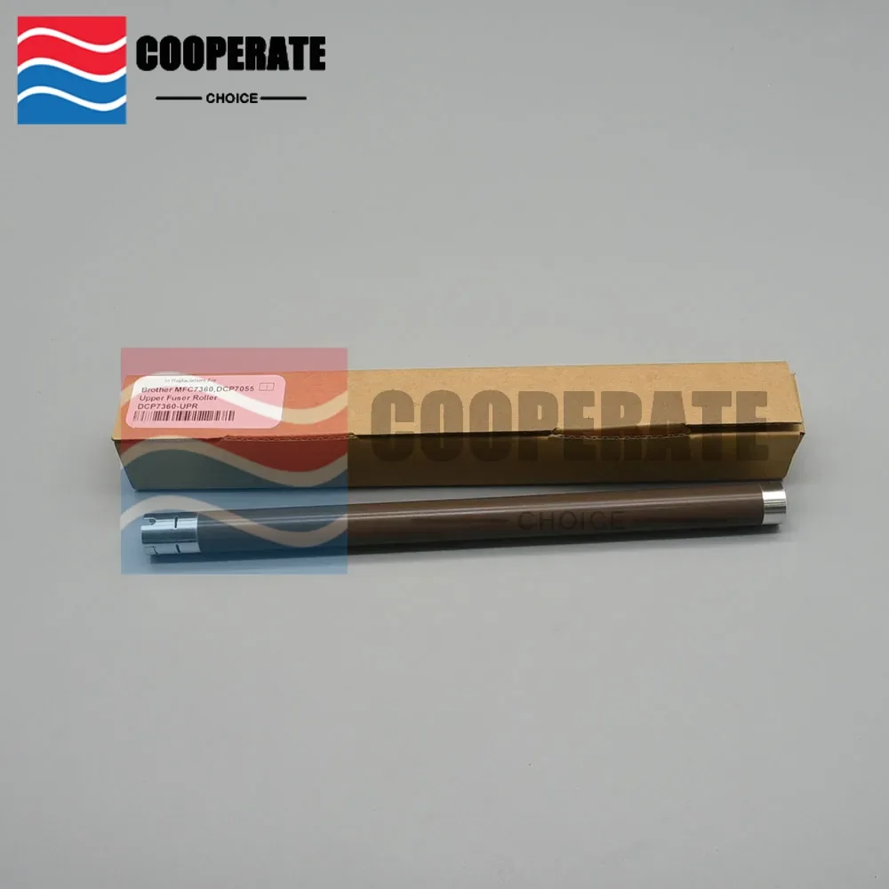 10pcs LY3704001 LY2488001 Fuser Upper Heat Roller suitable for Brother DCP 7055 7057 7060 HL 2130 2132 2220 2230 2240 2242 2250