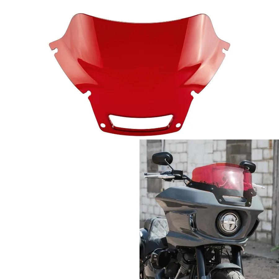 

Красное переднее лобовое стекло, подходящее для Harley Low Rider ST FXLRST 2022-2025