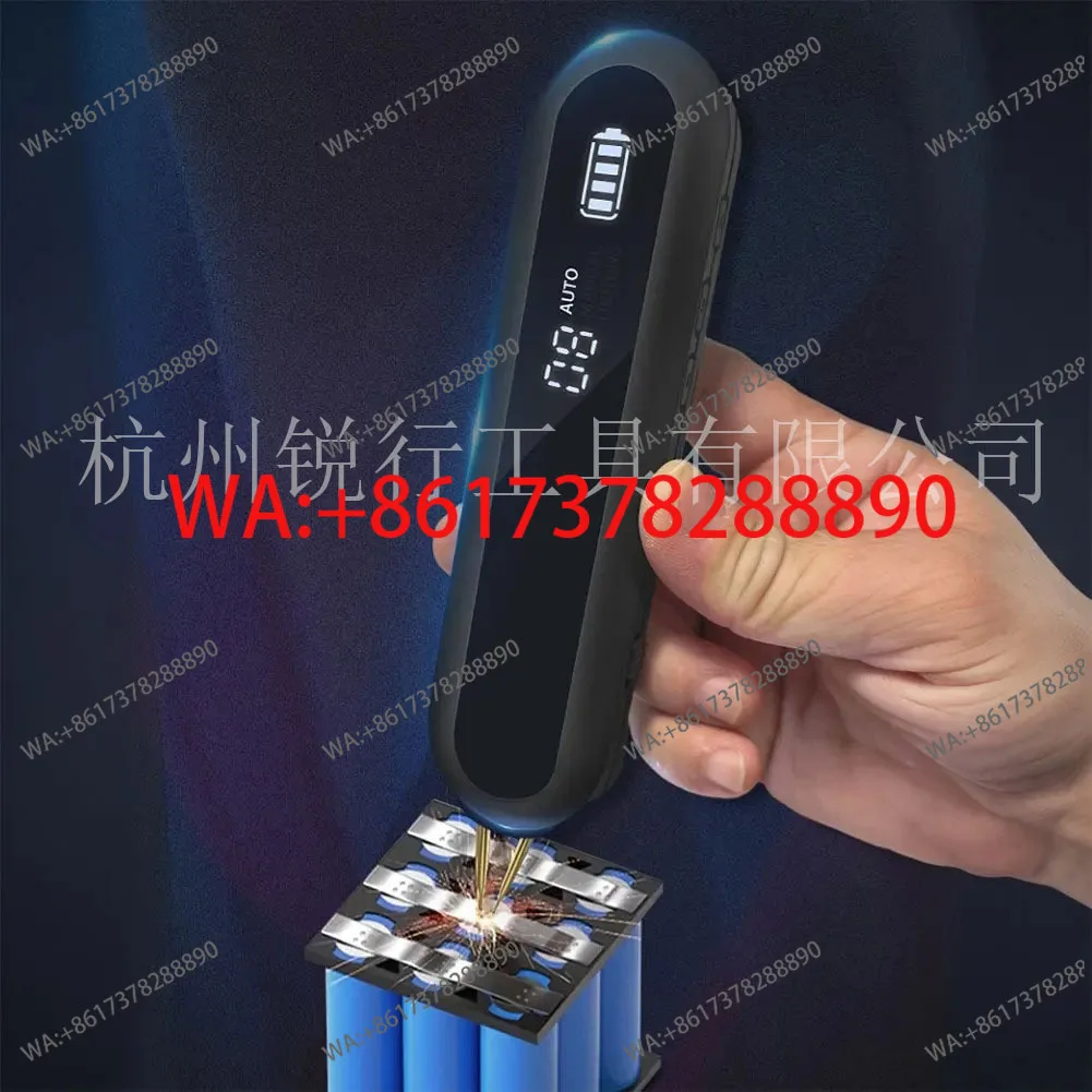 Cross-border hot-selling small handheld spot welding machine small household lithium battery nickel sheet spot
