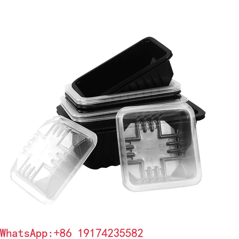 

Wholesale Fast Food Transparent Plastic Trays Drying Tray for Fruit Vegetable Chicken Plastic Food Box