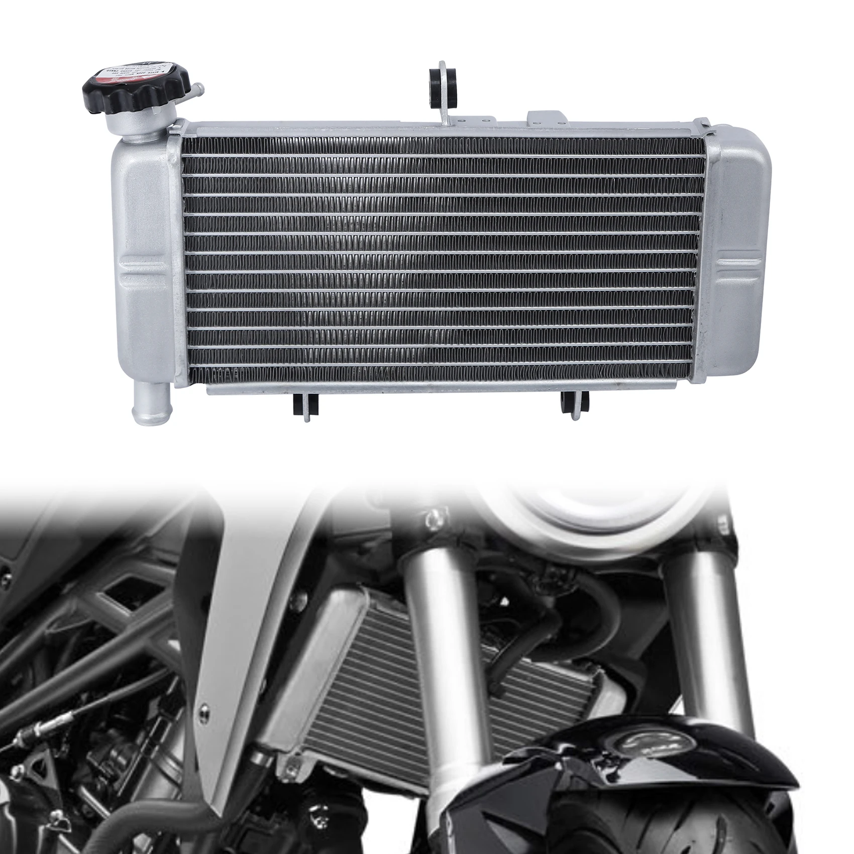 

Replacement Radiator Cooler Fit For Honda CBR250R 11-13 CB300F 15-18 CBR300R 15-22 Motorcycle