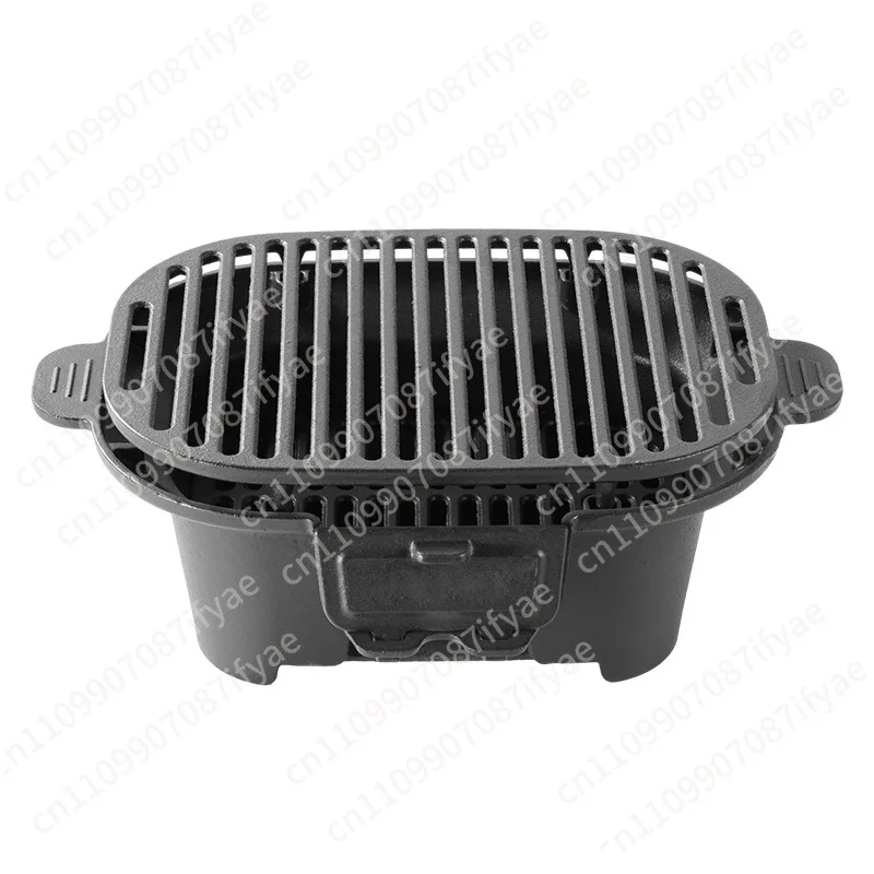 Stove making tea Chinese style convenient household outdoor barbecue grill charcoal barbecue cast iron thickening
