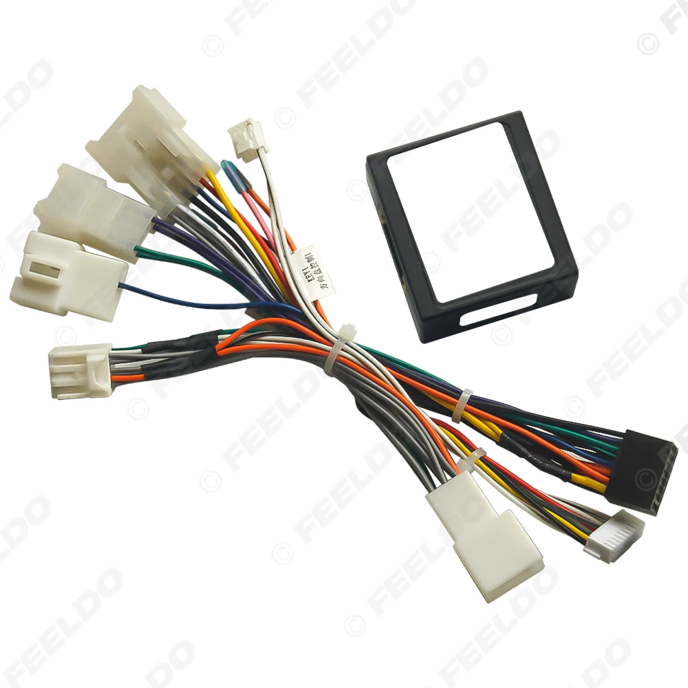 FEELDO Car Audio 16-poliger Kabelbaum-Adapter für Lexus RX 300/Harrier (98–03), Android-Stereo-Installation