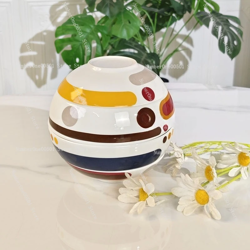 Spherical Creative Tableware Set High Value Light Luxury Household Dishes