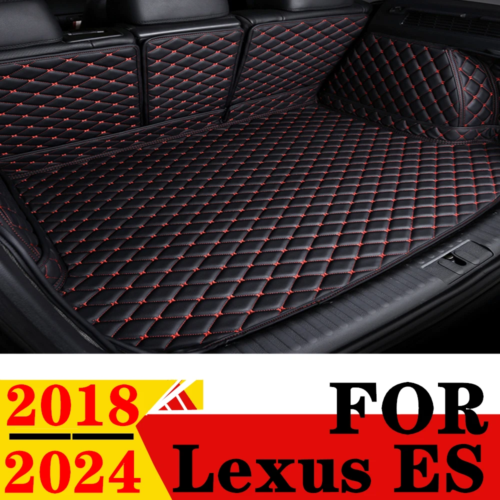 

Car Trunk Mat For LEXUS ES Series 2024 2023 2022 2021 20-2018 Rear Cargo Cover Carpet Liner Tail Vehicles Parts Boot Luggage Pad