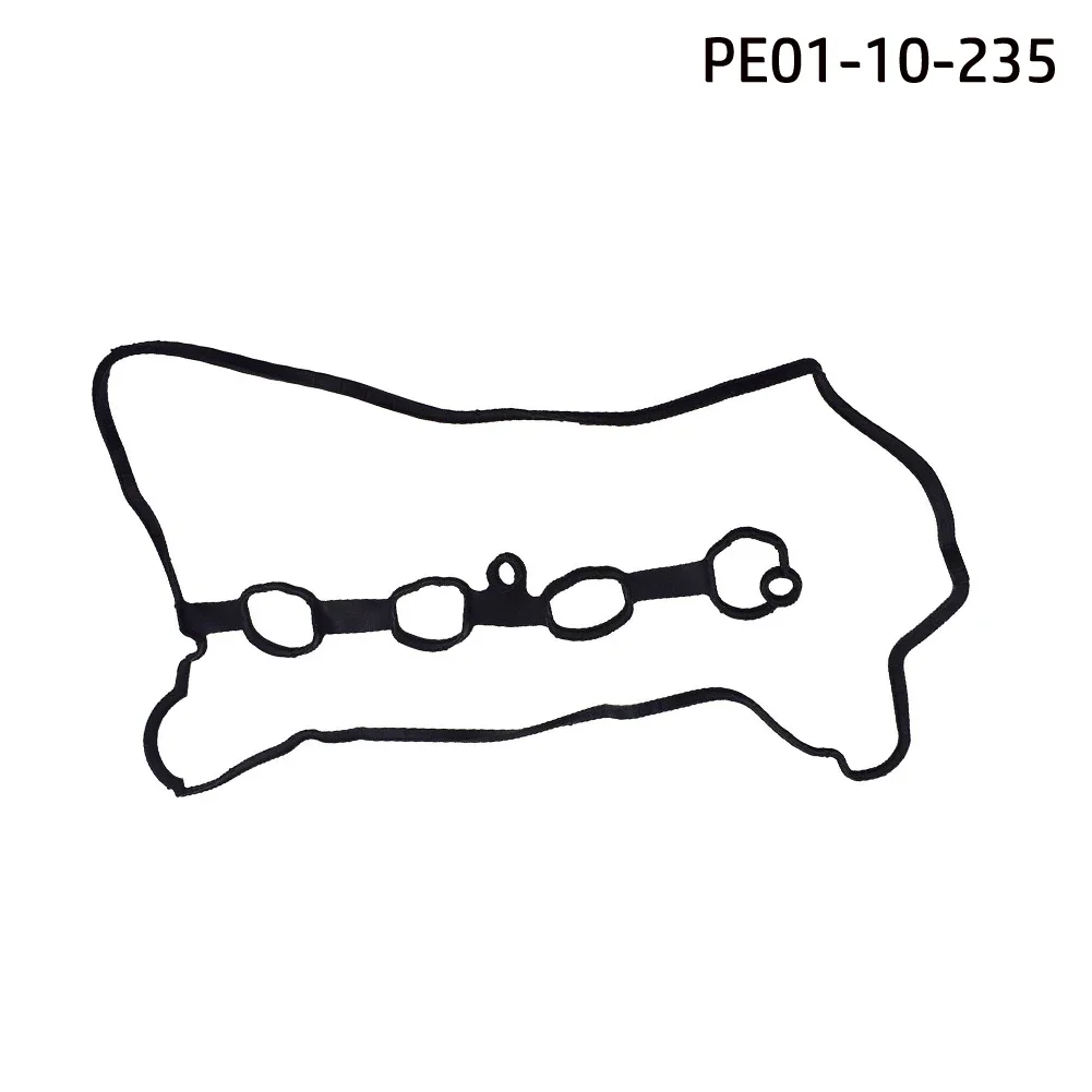 Rubber Black Valve Cover Gasket PE0110235 For Mazda 3 6 CX-3 CX-5 2012-2019 PE01-10-235 Car Acesssories