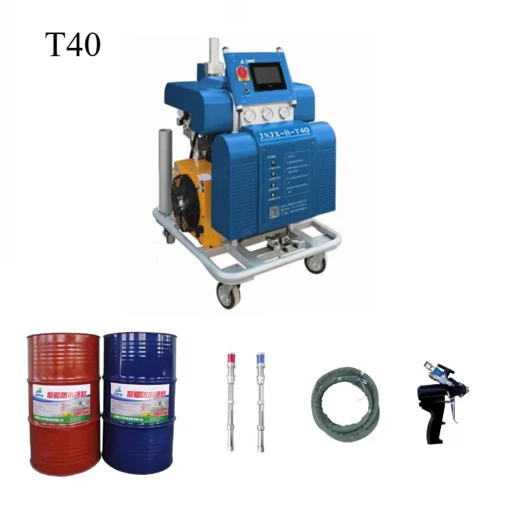 

Expand Polyurea Spray Machine Polyurethane Foam Machines For Sale Polyurethane Spray Coating Equipment for Outdoor Construction