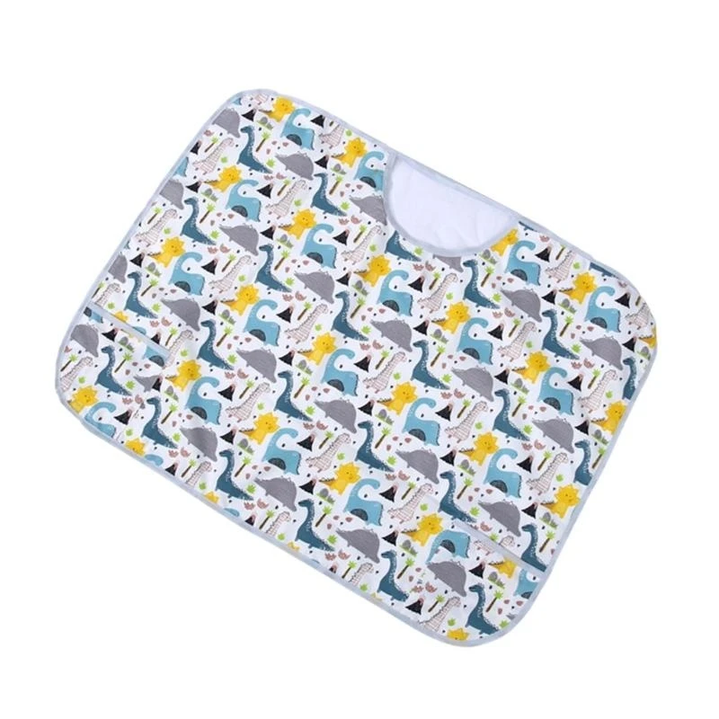 بطانية تغذية الأطفال القطنية J15U مع غطاء رضاعة ناعم للخصوصية بنمط كرتوني #2