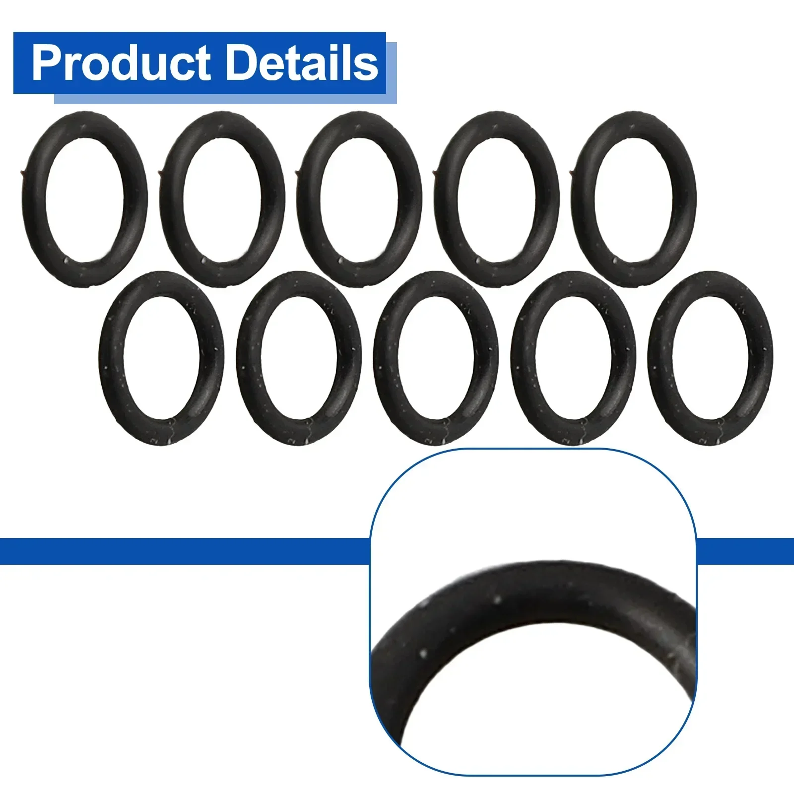 10pcs Bike Hydraulic Brake O-Rings For For Banjo Hose Fitting Rubber O-Rings Bicycle Hydraulic Brake Sealing Rings
