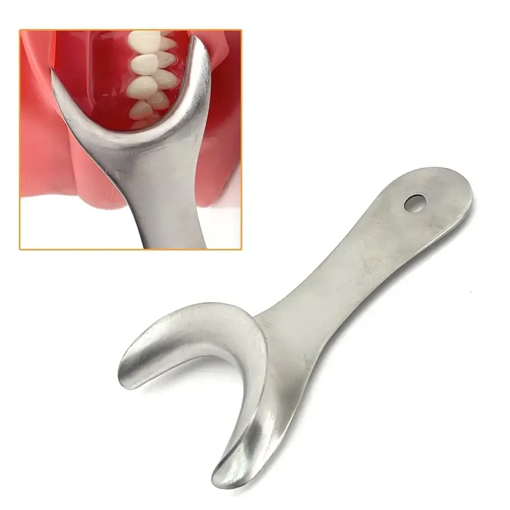 

1Pcs Dental T-Shape Retractor Mouth Opener Stainless Steel Intraoral Cheek Lip Spreader Dentistry Tool Autoclavable