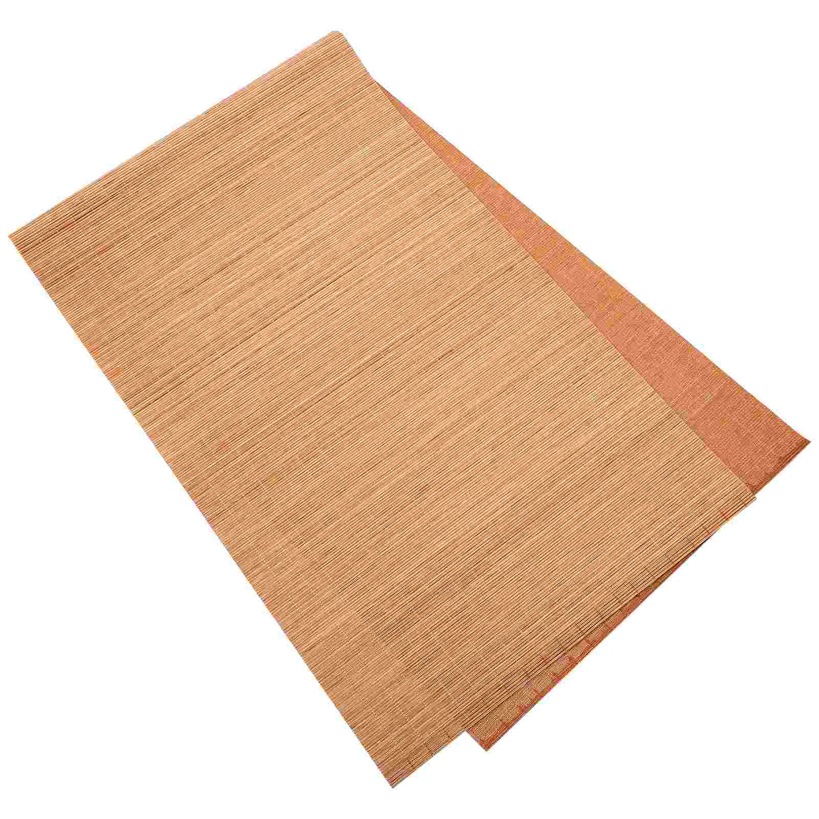 Coffee Table Bamboo Tea Mat Decoration Placemat to Weave for House Dinner Party