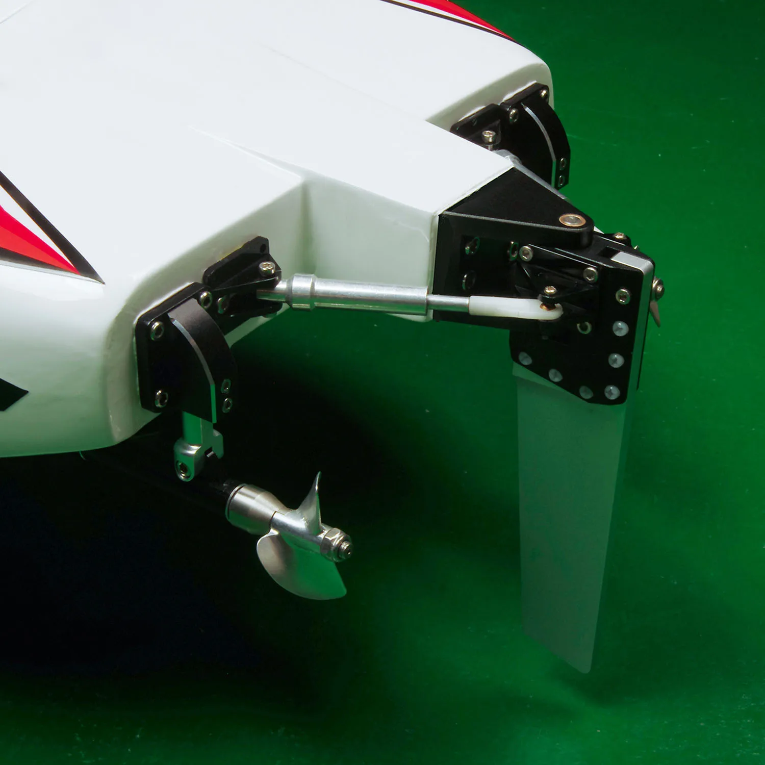 DTRC E33 التحكم عن بعد الكهربائية عالية السرعة قارب الألياف الزجاجية RC المائية قارب نموذج نظام التبريد محرك مزدوج 120A ESC رسمت