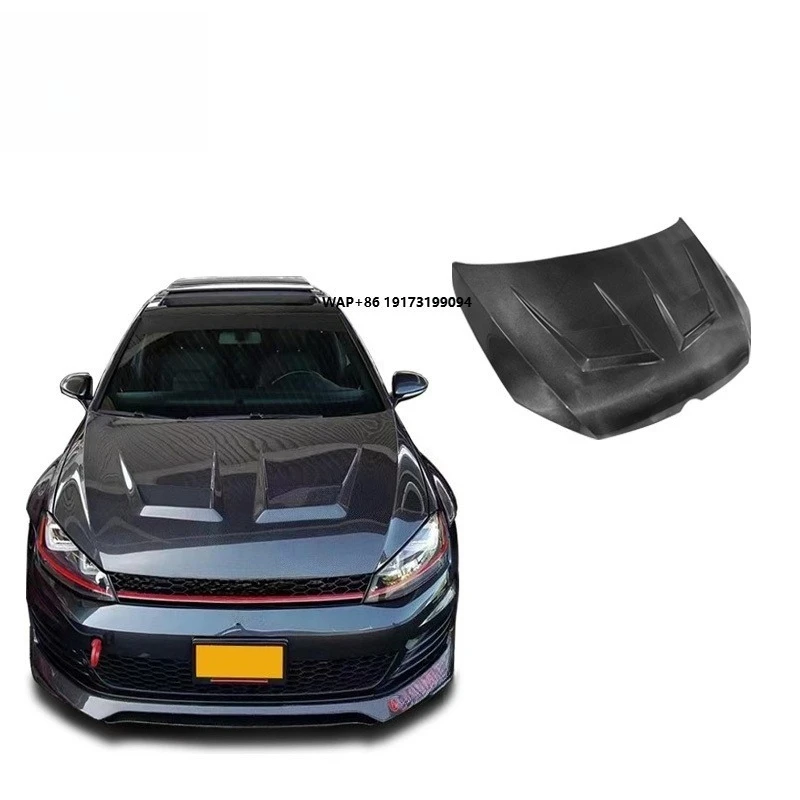 

18-20 Models of Golf 7 with Carbon Fiber Hood Modification