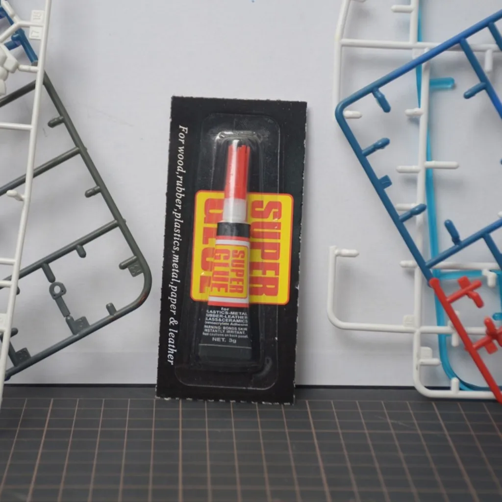 5pcs Super Glue 502 for Gundam Military DIY Ornaments Wooden Houses Repairing Fixing Model Figures Model Making Tool