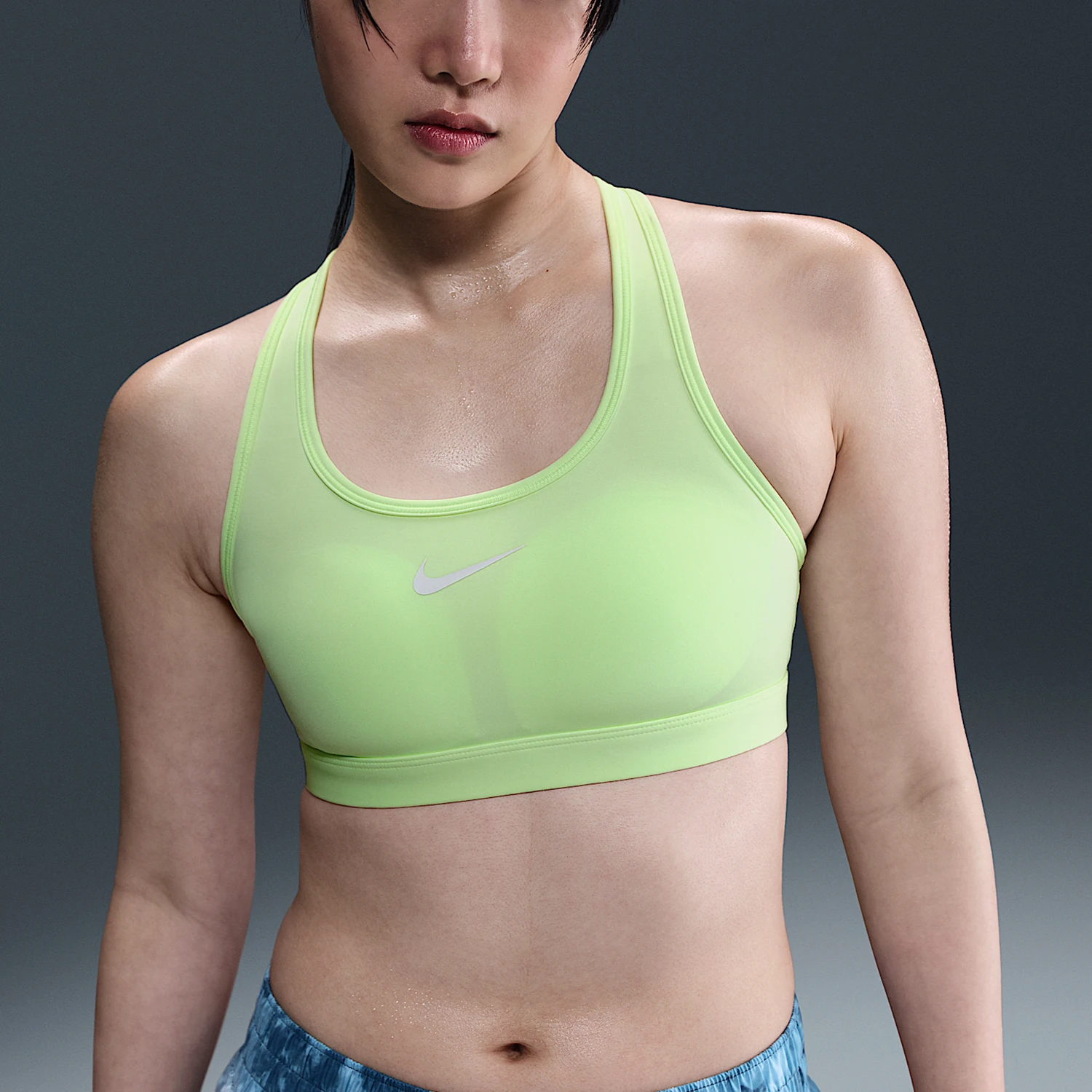 

Оригинальный женский дышащий спортивный бюстгальтер Nike 2025 для йоги и фитнеса DX6822-701