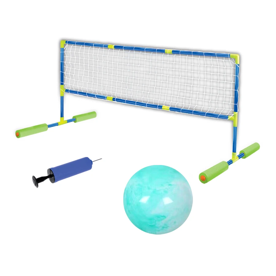 Volleyball Net Set Inflatable Volleyball Water Beach Pool Game for Adults And Kids Portable Indoor Outdoor Sports Games Toys